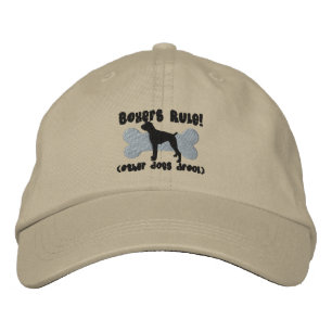 Boksers regel geborduurd Pet