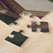 Boksershond grillig Halloween schilderij Legpuzzel (Zijkant)