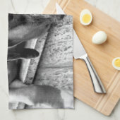 Boksershond op vensterbank ktm theedoek (Quarter Fold)