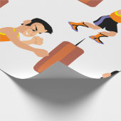 Boksertraining met bokszak cadeaupapier