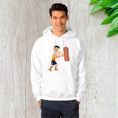 Boksertraining met bokszak hoodie