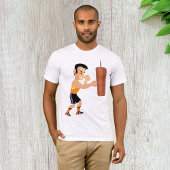 Boksertraining met bokszak t-shirt