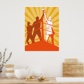 boksgevechtskampioen poster (Keuken)