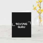 boksgoeroe kaart (Gele Bloem)