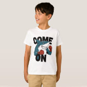 bokshaai t-shirt (Voorkant volledig)
