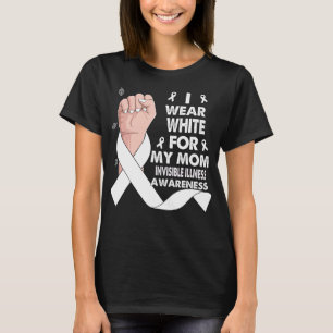 Bokshandje Ik Draag wit voor mijn moeder ONZICHTBA T-shirt
