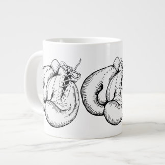 BOKSHANDSCHENEN SPORTIEVE ONTWERP GROTE KOFFIEKOP