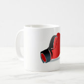 Bokshandschoen Koffiemok (Voorkant links)