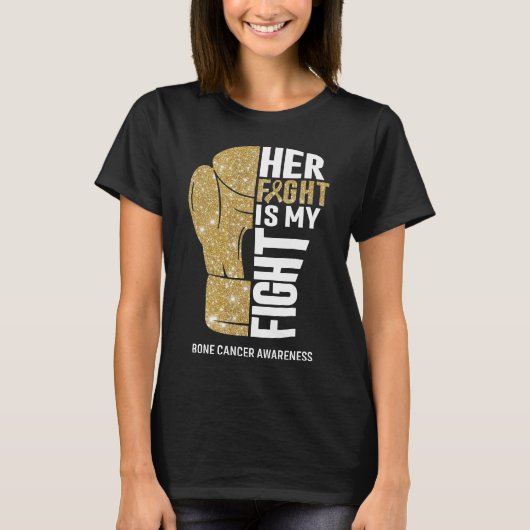 Bokshandschoenen Botkanker Strijder T-shirt (Voorkant)