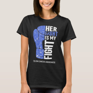 Bokshandschoenen Colon Cancer Warrior T-shirt