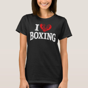 Bokshandschoenen Hart  I Love Boxing 1 T-shirt