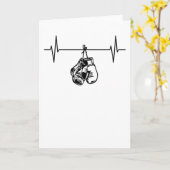 Bokshandschoenen Heartbeat Gift Kaart (Gele Bloem)