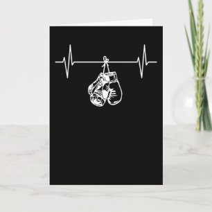 Bokshandschoenen Heartbeat Gift Kaart