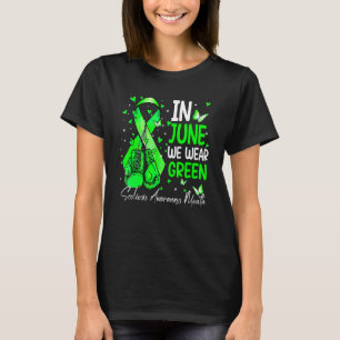 Bokshandschoenen In juni Draag we Green Scoliosis T-shirt