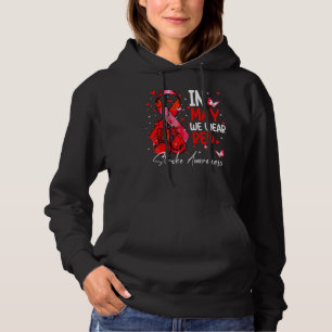 Bokshandschoenen In mei hebben we Red Stroke Aware Hoodie