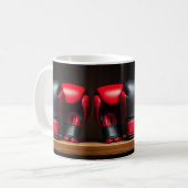 Bokshandschoenen Koffiemok (Voorkant links)