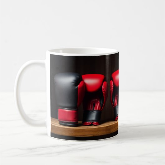 Bokshandschoenen Koffiemok (Links)