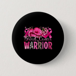 Bokshandschoenen roze lint borstkanker krijger AW Ronde Button 5,7 Cm