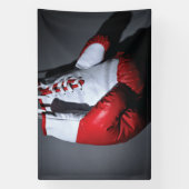 Bokshandschoenen spandoek (Verticaal)