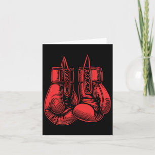 Bokshandschoenen Sport Boxer Kickboxer Workout Fig Kaart