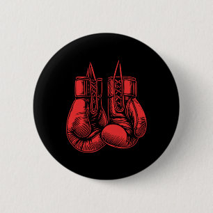 Bokshandschoenen Sport Boxer Kickboxer Workout Fig Ronde Button 5,7 Cm
