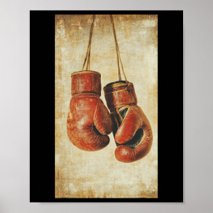 Bokshandschoenen Sport Boxer Prompt  MMA 1 Poster