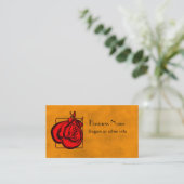 Bokshandschoenen Visitekaartje (Staand voorkant)