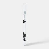 Bokshazen – Geplaagde Inkt Woudduel iPhone 15 Case (Linkerkant)