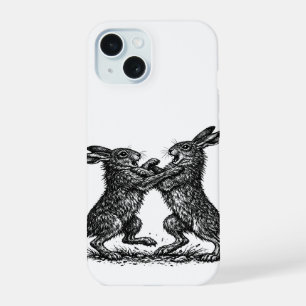 Bokshazen – Geplaagde Inkt Woudduel iPhone 15 Case