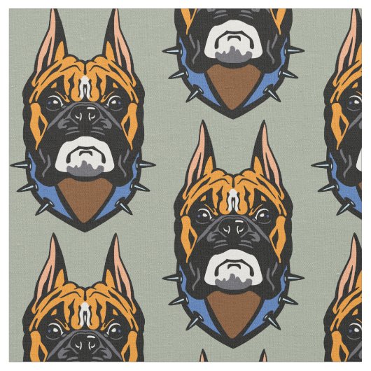 bokshond stof (Close Up)