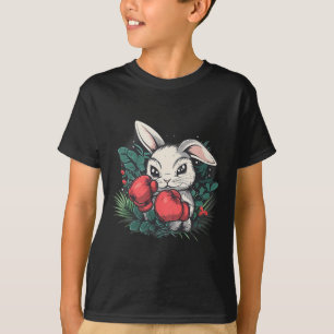 Bokskabouter Met Bokshandschoenen Kickboksen Grapp T-shirt