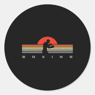 Bokskleding - Boksen 5  Ronde Sticker