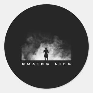 Bokskleding - Boksen 8  Ronde Sticker
