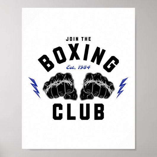 Boksklub1 poster (Voorkant)