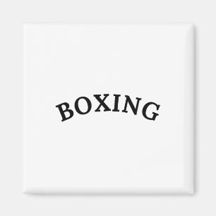 Boksklub Vintage Atletische Sporten Magneet