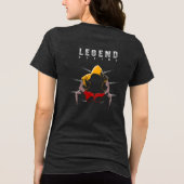 Bokslegenden | Vrouwen Tri-Blend Shirt (Achterkant)