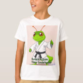 BOKSMA KINDEREN NAAR TEAM GRASSHOPPER T-SHIRT (Voorkant)