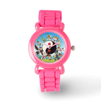 BOKSMA KINDERHORLOGE ROZE HORLOGE