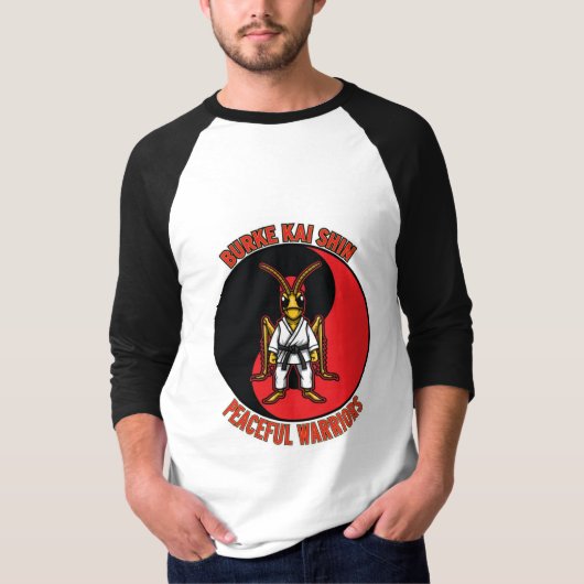 BOKSMA MET LANGE MOUWEN T-SHIRT (Voorkant)