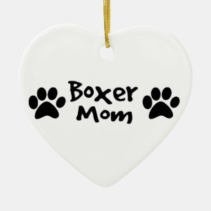 boksmoeder keramisch ornament