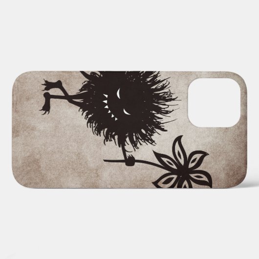  boksnuffel geeft bloem Case-Mate iPhone case (Achterkant (horizontaal))