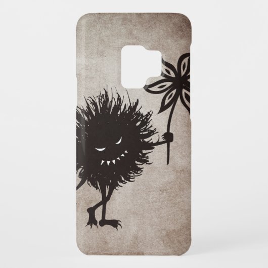 boksnuffel geeft bloem Case-Mate samsung galaxy hoesje (Achterkant)