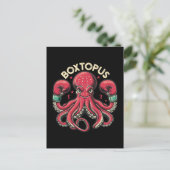 Boksoctopus - Boxtopus Briefkaart (Staand voorkant)