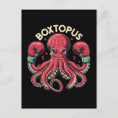 Boksoctopus - Boxtopus Briefkaart (Voorkant)