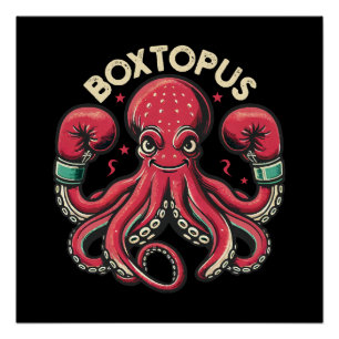 Boksoctopus - Boxtopus Perfect Poster
