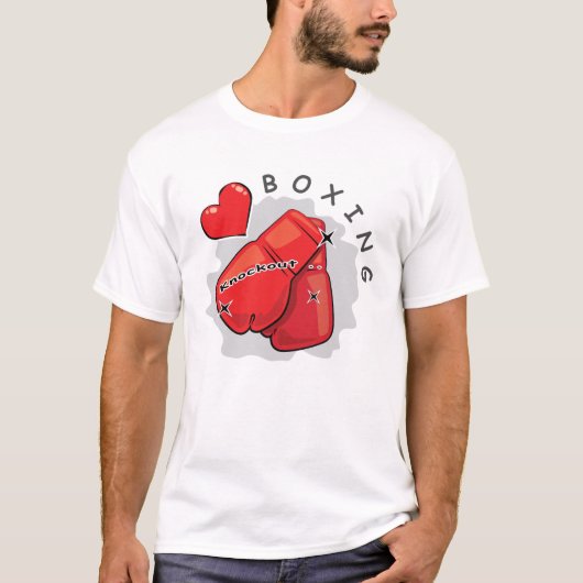 Boksonthaal ontwerp t-shirt (Voorkant)