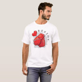 Boksonthaal ontwerp t-shirt (Voorkant volledig)