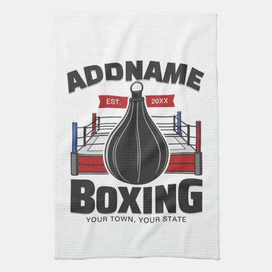 Boksring ADD NAAM Boxer Fitness Speed Bag Theedoek (Verticaal)
