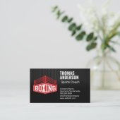 boksring | Competitieve sporten Visitekaartje (Staand voorkant)