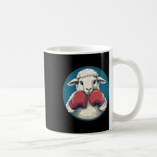boksschaap koffiemok (Rechts)